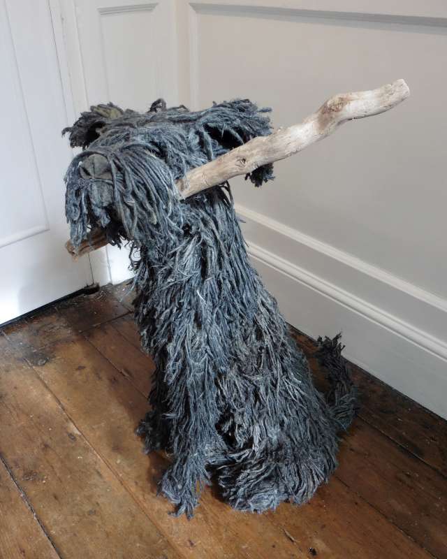 Rope Dog with Stick